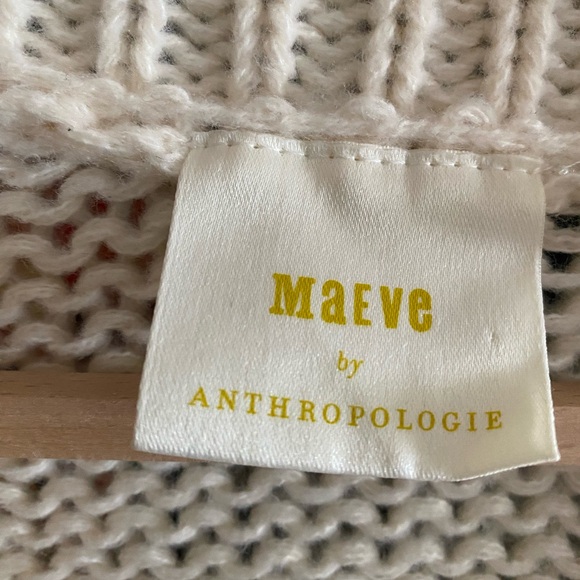 Anthropologie Maeve The Susannah 3D Flower Cardigan Sweater. - Picture 5 of 7